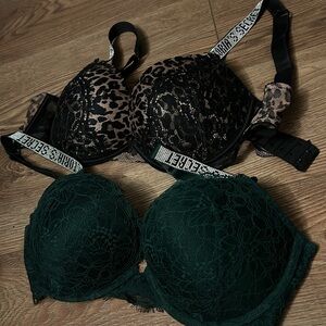 2 Victoria's Secret bras, size 32DD